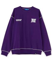 GLAZOS（グラソス）の「フラッグプリント長袖Tシャツ（Tシャツ/カットソー）」
