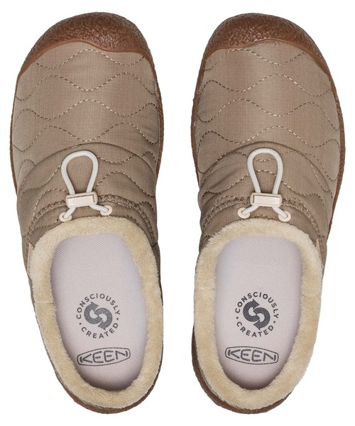 KEEN(キーン)の「KEEN/キーン HOWSER III SLIDE ハウザー スリー スライド 1032614(スニーカー・レディース・ベージュ・23.0cm/24.0cm/25.0cm/23.5cm/24.5cm)」の6枚目の写真