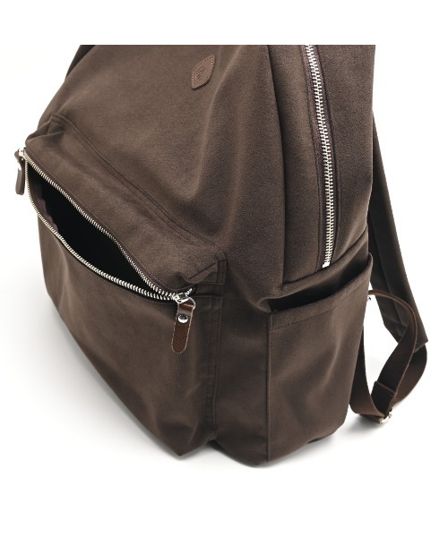 CLEDRAN（クレドラン）の「【国産スエード調素材使用】CL4032 FASU RUCK SACK（バックパック/リュック・レディース・ブラウン/グレイッシュベージュ/ブラック・FREE）」の12枚目の写真