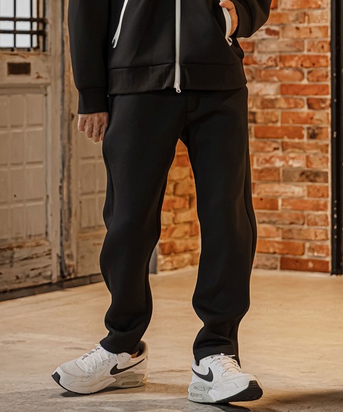 CAMBIO(カンビオ)の「mp15332- 止水ZIPポケットボンディングダンボールニットパンツ(その他パンツ・メンズ・ブラック/ネイビー/グレー・M/L/XL)」の9枚目の写真
