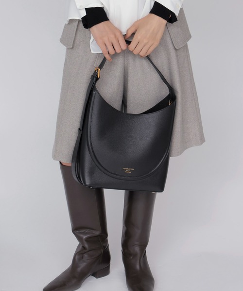 CHRISTIAN VILLA(クリスチャンヴィラ)の「【CHRISTIAN VILLA/クリスチャンヴィラ】hobo bag(ショルダーバッグ・レディース・ブラック・フリー)」の11枚目の写真