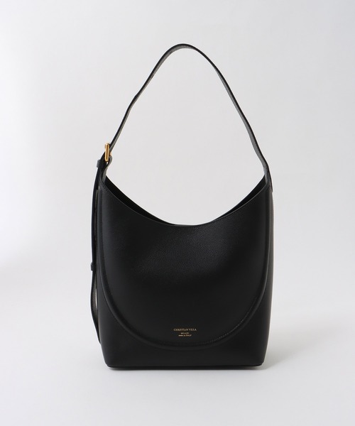 CHRISTIAN VILLA(クリスチャンヴィラ)の「【CHRISTIAN VILLA/クリスチャンヴィラ】hobo bag(ショルダーバッグ・レディース・ブラック・フリー)」の3枚目の写真