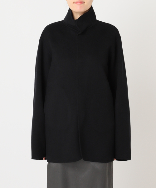 CITYSHOP(シティーショップ)の「FINE REVER SHORT コート(その他アウター・レディース・ブラック/ブラウン系その他・38/36)」の9枚目の写真
