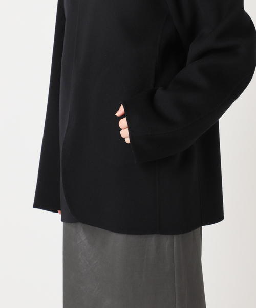 CITYSHOP(シティーショップ)の「FINE REVER SHORT コート(その他アウター・レディース・ブラック/ブラウン系その他・38/36)」の14枚目の写真