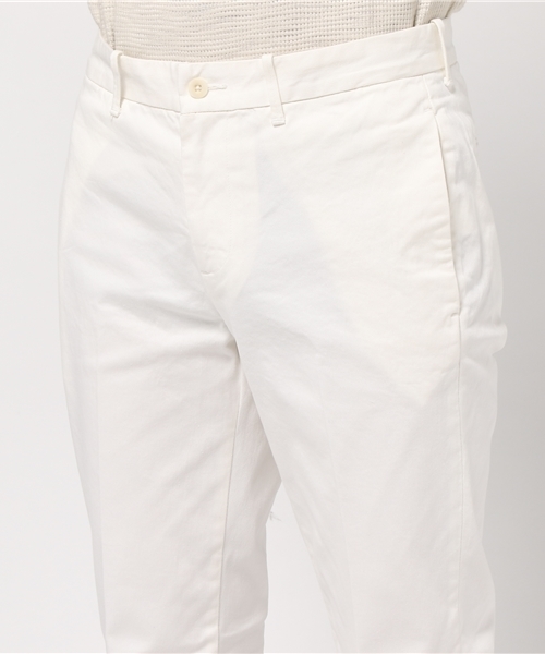 EDIFICE(エディフィス)の「◇コンパクトチノ テーパードパンツ(その他パンツ・メンズ・ベージュ/ネイビー/ホワイト・46/42/48/44)」の7枚目の写真