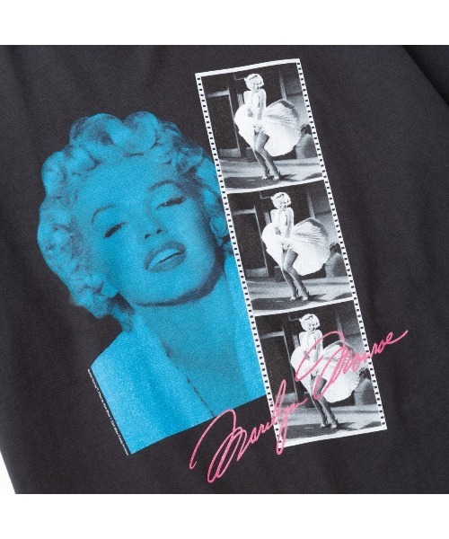 CALEE(キャリー)の「Marilyn Monroe TEE <A TYPE>(Tシャツ/カットソー・メンズ・ブラック・X-LARGE/LARGE/MEDIUM/XX-LARGE)」の3枚目の写真