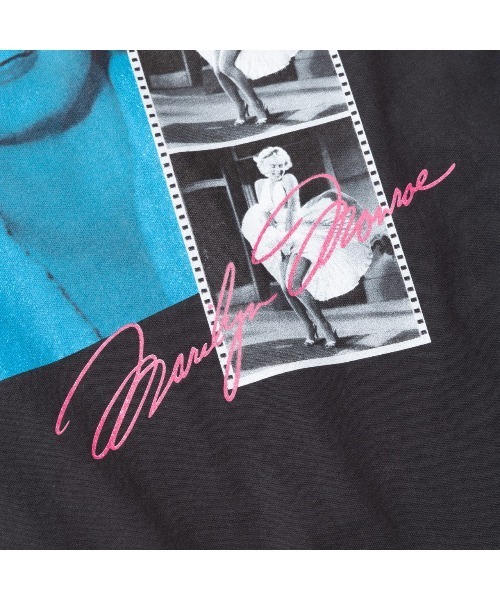 CALEE(キャリー)の「Marilyn Monroe TEE <A TYPE>(Tシャツ/カットソー・メンズ・ブラック・X-LARGE/LARGE/MEDIUM/XX-LARGE)」の4枚目の写真