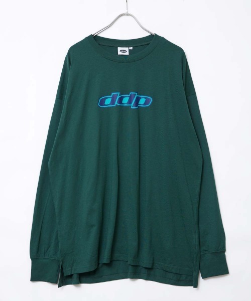 ddp(ディーディーピー)の「【DDP/ディーディーピー】 プリントBIGロンT(Tシャツ/カットソー・メンズ・ダークグリーン/ネイビー/ブラック/オフホワイト/オレンジ/チャコールグレー/ライトグレー系1/ブラック系3/ブラック系2/ブラック系1/ホワイト系3/ホワイト系2/ホワイト系1/ネイビー系1/グレー系1・M/L/XL)」の22枚目の写真