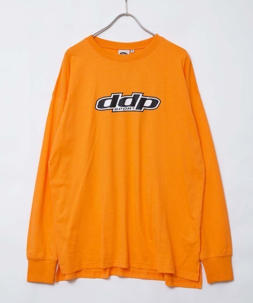 ddp(ディーディーピー)の「【DDP/ディーディーピー】 プリントBIGロンT(Tシャツ/カットソー・メンズ・ダークグリーン/ネイビー/ブラック/オフホワイト/オレンジ/チャコールグレー/ライトグレー系1/ブラック系3/ブラック系2/ブラック系1/ホワイト系3/ホワイト系2/ホワイト系1/ネイビー系1/グレー系1・M/L/XL)」の20枚目の写真