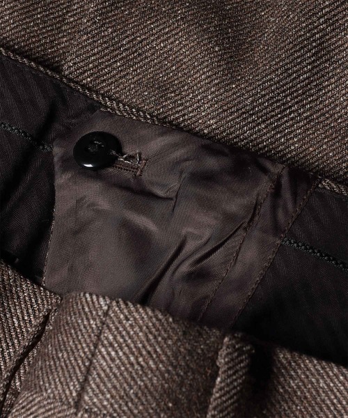 Paul Smith(ポールスミス)の「ネップツイル テーパード トラウザーズ / 263172 M001DP(スラックス・メンズ・ダークグレー/ブラウン・SMALL/LARGE/MEDIUM/XX-LARGE/X-LARGE)」の6枚目の写真
