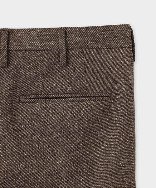 Paul Smith(ポールスミス)の「ネップツイル テーパード トラウザーズ / 263172 M001DP(スラックス・メンズ・ダークグレー/ブラウン・SMALL/LARGE/MEDIUM/XX-LARGE/X-LARGE)」の3枚目の写真