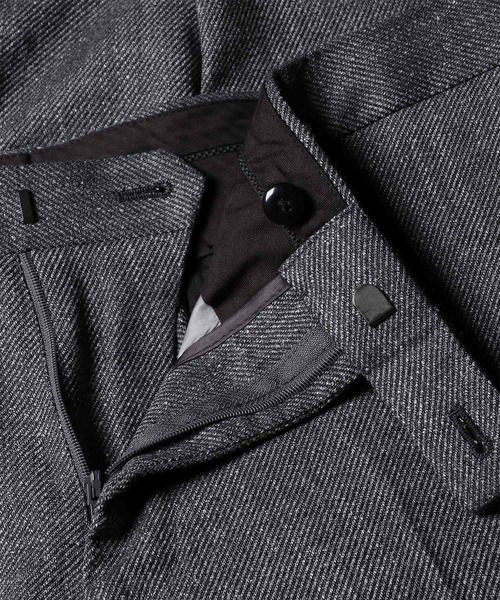 Paul Smith(ポールスミス)の「ネップツイル テーパード トラウザーズ / 263172 M001DP(スラックス・メンズ・ダークグレー/ブラウン・SMALL/LARGE/MEDIUM/XX-LARGE/X-LARGE)」の10枚目の写真