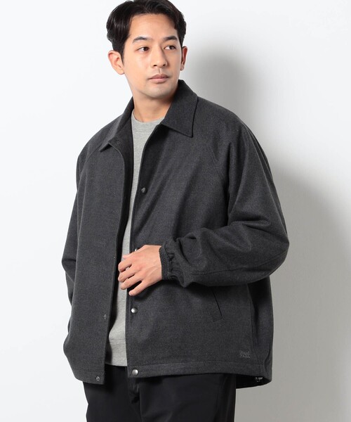 Grand PARK（グランドパーク）の「コーチジャケット（その他アウター・メンズ・ブラック/その他2/チャコールグレー・M/L）」の3枚目の写真