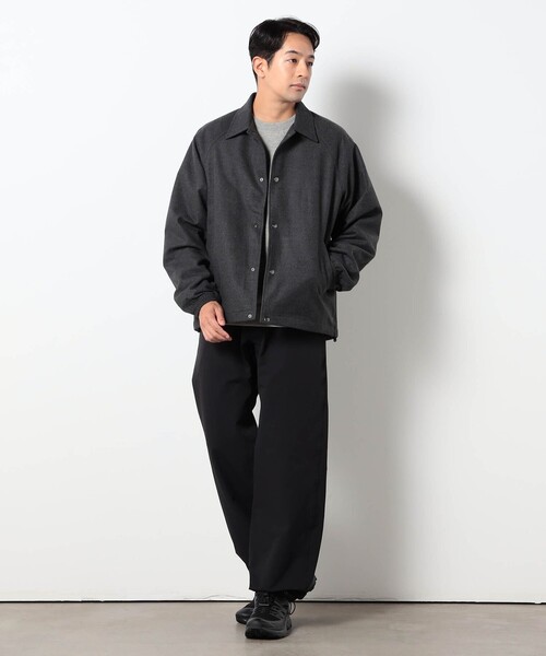 Grand PARK（グランドパーク）の「コーチジャケット（その他アウター・メンズ・ブラック/その他2/チャコールグレー・M/L）」の4枚目の写真