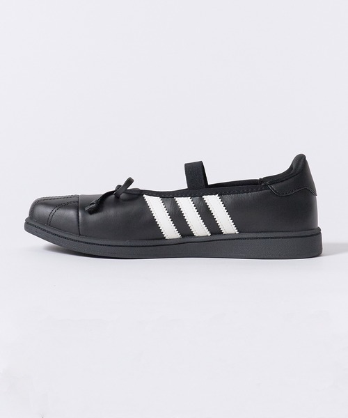 adidas(アディダス)の「adidas/アディダス ADIDAS×JENNIE SUPERSTAR SQ BALLET W スクエア シェルトゥ スニーカー スリーストライプ スポーツ 韓国 レディース 2026年秋冬 秋服(スニーカー・レディース・ホワイト/ブラック・23/24/25/24.5/23.5)」の22枚目の写真