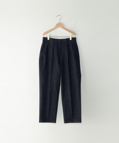 Steven Alan(スティーブンアラン)の「<Steven Alan> DENIM SUPER/BAGGY TAPERED(デニムパンツ・メンズ・ブラック/ネイビー・MEDIUM/LARGE/SMALL/X-LARGE)」の1枚目の写真