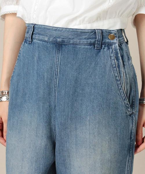 BEAUTY&YOUTH UNITED ARROWS(ビューティーアンドユースユナイテッドアローズ)の「BY デニムランチパンツ◆(デニムパンツ・レディース・ターコイズブルー/ホワイト・MEDIUM/SMALL)」の7枚目の写真