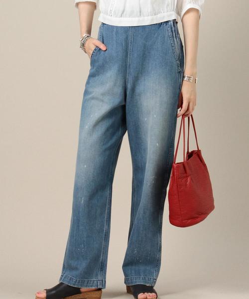 BEAUTY&YOUTH UNITED ARROWS(ビューティーアンドユースユナイテッドアローズ)の「BY デニムランチパンツ◆(デニムパンツ・レディース・ターコイズブルー/ホワイト・MEDIUM/SMALL)」の15枚目の写真