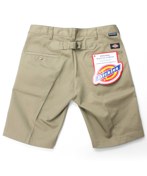 HYSTERIC GLAMOUR（ヒステリックグラマー）の「DICKIES×HYSTERICツイルバミューダPT（その他パンツ・メンズ・ブラウン/ベージュ/レッド・28inch/30inch/32inch/34inch）」の7枚目の写真