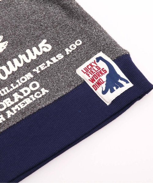 F.O.KIDS（エフオーキッズ）の「あったか恐竜ブークレートレーナー（スウェット・キッズ・チャコール/マスタード/ネイビー・95/140/100/120/130/110/80/90）」の18枚目の写真