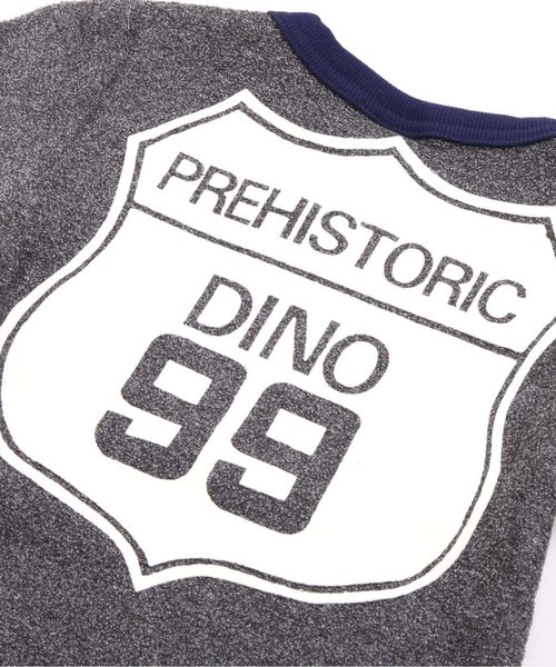 F.O.KIDS（エフオーキッズ）の「あったか恐竜ブークレートレーナー（スウェット・キッズ・チャコール/マスタード/ネイビー・95/140/100/120/130/110/80/90）」の11枚目の写真
