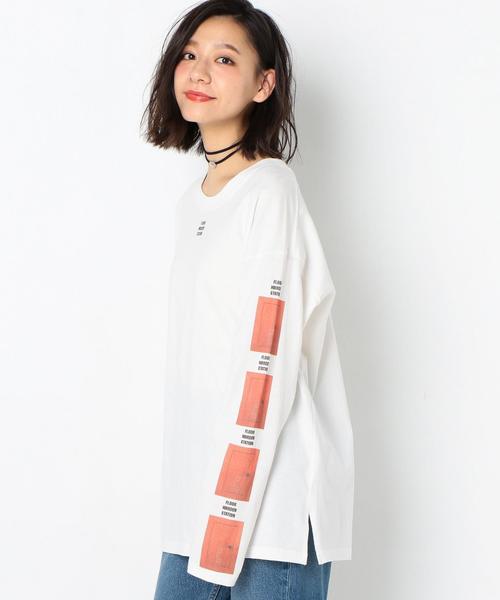 Another Edition(アナザーエディション)の「フォトプリント TEE(Tシャツ/カットソー・レディース・オフホワイト/その他1・FREE)」の2枚目の写真