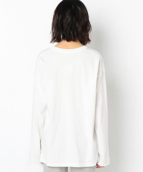 Another Edition(アナザーエディション)の「フォトプリント TEE(Tシャツ/カットソー・レディース・オフホワイト/その他1・FREE)」の3枚目の写真