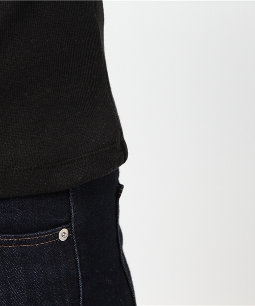 Heather（ヘザー）の「ハートカットインナー長袖　  747112（Tシャツ/カットソー・レディース・グレー/ブラック/ホワイト・FREE）」の9枚目の写真