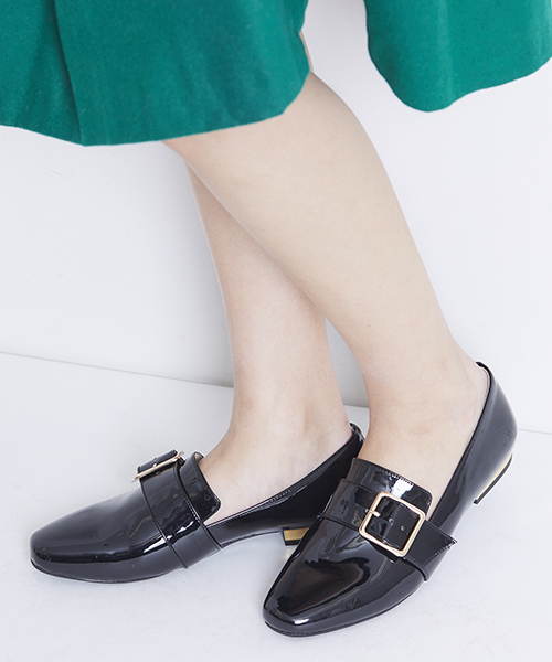 ORiental TRaffic（オリエンタルトラフィック）の「春夏★バックルシューズ★7119（パンプス・レディース・ブラック/ホワイト・42/41/40/34/35/37/39/38/36）」の12枚目の写真