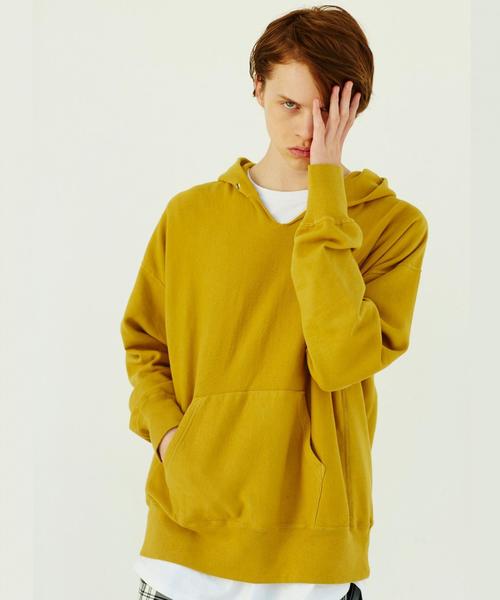 Champion（チャンピオン）の「＜Champion×monkey time＞ ∴ REVERSE WEAVE HOODY/パーカー（パーカー・メンズ・ブラック/マスタード/グレー・SMALL/X-LARGE/LARGE/MEDIUM）」の15枚目の写真