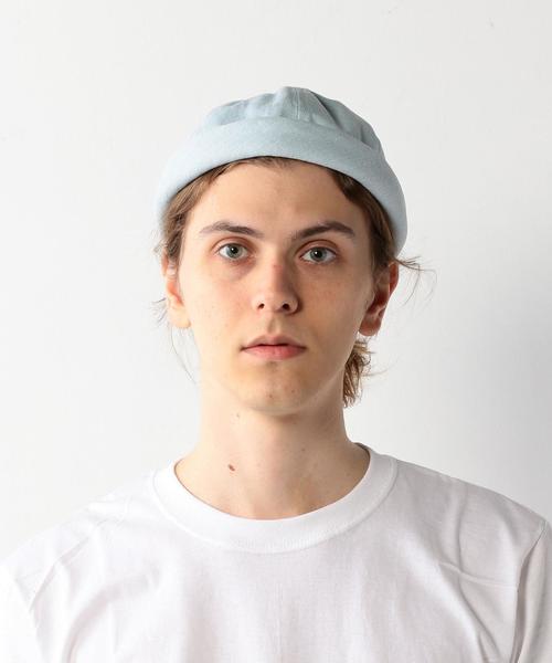 BETON CIRE（べトンシレ）の「＜BETON CIRE＞ MIKI/ﾊｯﾄ（ハット・メンズ・ライトブルー/ブラック・FREE）」の7枚目の写真