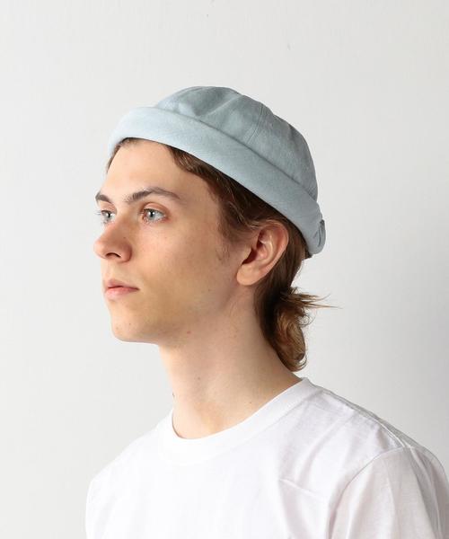 BETON CIRE（べトンシレ）の「＜BETON CIRE＞ MIKI/ﾊｯﾄ（ハット・メンズ・ライトブルー/ブラック・FREE）」の8枚目の写真