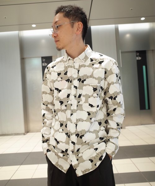 rovtski ロフトスキー ヘヴィチェックパッチロングシャツ rovtski（ロフトスキー）の「rovtski ｵﾆｵｵﾊｼ柄ｼｬﾂ/2L17022016