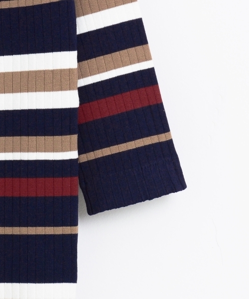 le.coeur blanc（ルクールブラン）の「【WEB限定PRICE】ワイドリブスクエアネック6分袖（ニット/セーター・レディース・ホワイト系その他/ピンク系その他/ブラウン/グリーン/ネイビー/ブルー系その他4・FREE）」の13枚目の写真