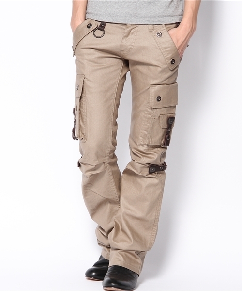 TORNADO MART（トルネードマート）の「スラブコーティング：カーゴパンツ（カーゴパンツ・メンズ・グレー/ブラック/ベージュ・X-LARGE/LARGE/SMALL/MEDIUM）」の3枚目の写真