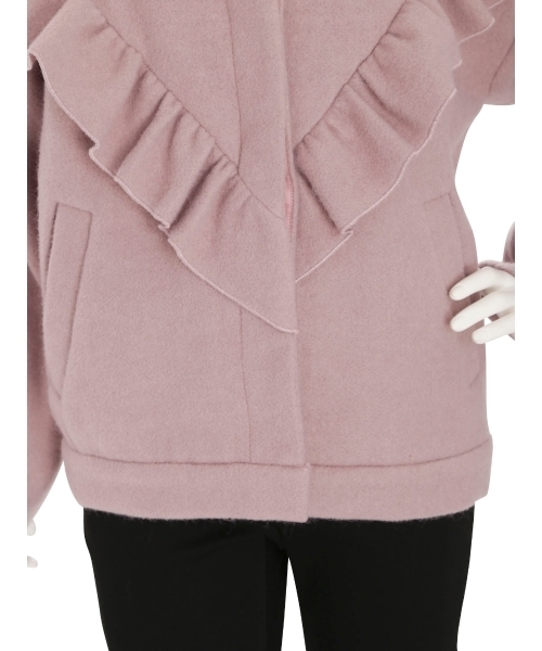 merry jenny（メリージェニー）の「フリルハーフコート（テーラード