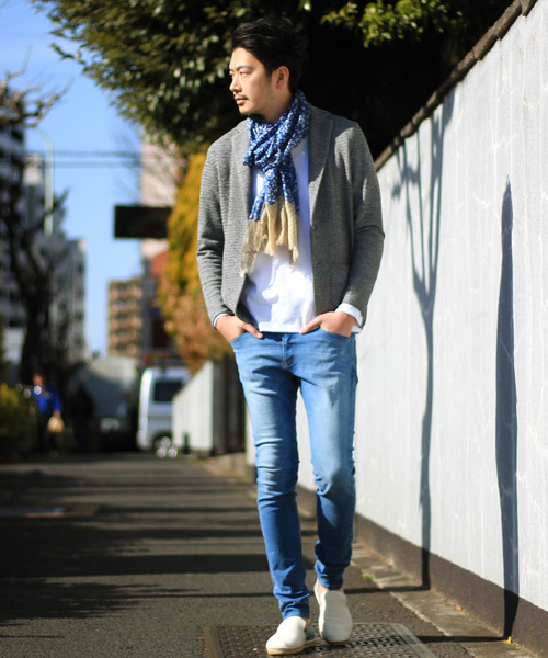 ESSENTIAL GARMENT MEN'S BIGI（エッセンシャルガーメントメンズビギ）の「【LIMITED ITEM】追加生産決定！ストレッチ スキニーデニム / 究極の一本（チノパンツ・メンズ・ライトブルー/ブラック/グレー/ブルー・S/M/L）」の18枚目の写真