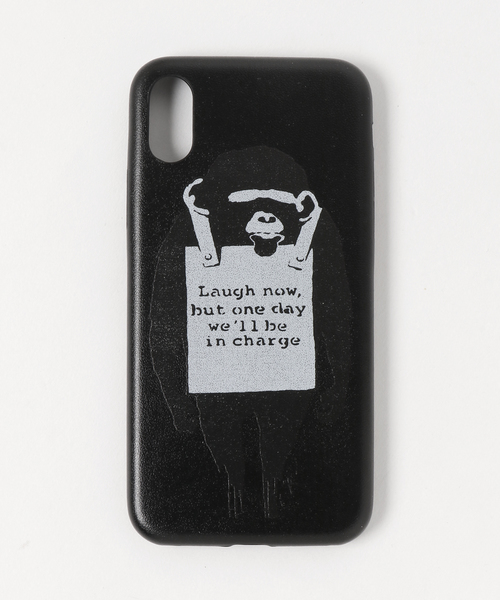 vovo（ヴォーヴォー）の「バンクシーアート アイフォンケース 【iPhoneX】（スマホケース/カバー・メンズ・その他2/その他10/その他5/その他13/その他6/その他14/その他8/その他17/その他4/その他12/その他1/その他9/その他18/その他3/その他11/その他7/その他16/その他15・FREE）」の3枚目の写真