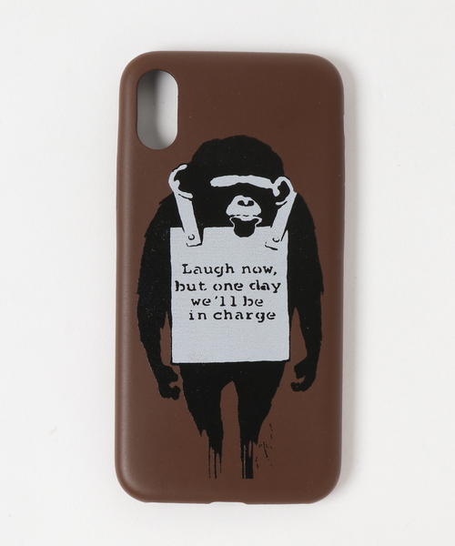 vovo（ヴォーヴォー）の「バンクシーアート アイフォンケース 【iPhoneX】（スマホケース/カバー・メンズ・その他2/その他10/その他5/その他13/その他6/その他14/その他8/その他17/その他4/その他12/その他1/その他9/その他18/その他3/その他11/その他7/その他16/その他15・FREE）」の4枚目の写真