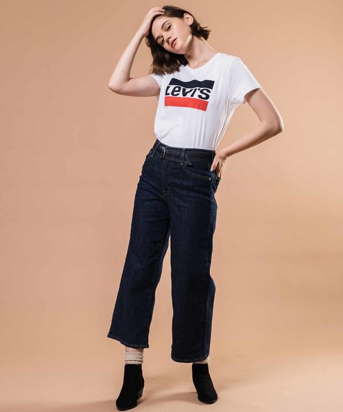 セール】リーバイス スポーツロゴTシャツ レディースサイズ（T
