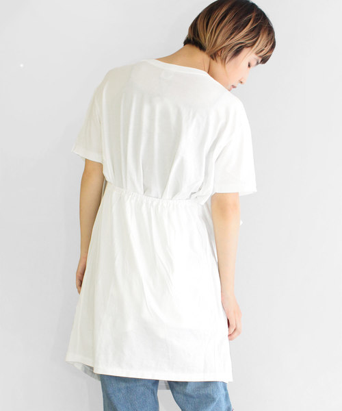 RNA（アールエヌエー）の「M0906 リメイクデザインワンピース（ワンピース・レディース・ブラック/エメラルド/ホワイト・MEDIUM）」の9枚目の写真