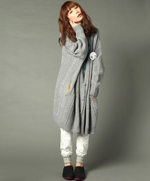 STORAMA | 【STORAMA】大ぶりなニットのコート(カーディガン/ボレロ)