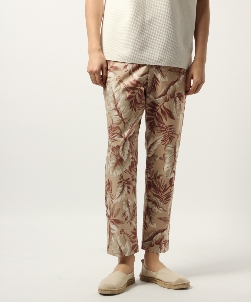 GLOBAL WORK(グローバルワーク)の「ボタニカルガライージーパンツ/789328(その他パンツ・メンズ・ネイビー/ベージュ/ダークブラウン・LARGE/MEDIUM/SMALL/X-LARGE)」の2枚目の写真