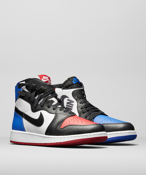 NIKE（ナイキ）の「NIKE WMNS AIR JORDAN 1 REBEL XX OG (AT4151)（スニーカー・レディース・レッド/トリコロール・24.0cm/23.5cm/23.0cm/25.0cm/24.5cm）」の2枚目の写真
