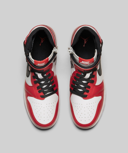 NIKE（ナイキ）の「NIKE WMNS AIR JORDAN 1 REBEL XX OG (AT4151)（スニーカー・レディース・レッド/トリコロール・24.0cm/23.5cm/23.0cm/25.0cm/24.5cm）」の14枚目の写真