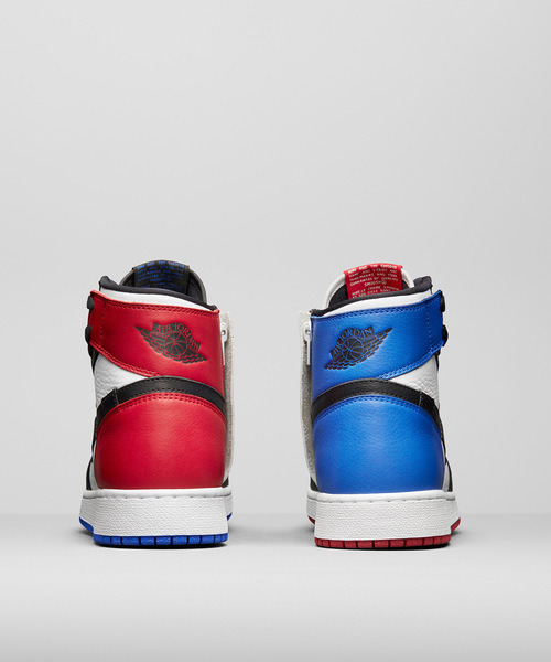 NIKE（ナイキ）の「NIKE WMNS AIR JORDAN 1 REBEL XX OG (AT4151)（スニーカー・レディース・レッド/トリコロール・24.0cm/23.5cm/23.0cm/25.0cm/24.5cm）」の5枚目の写真