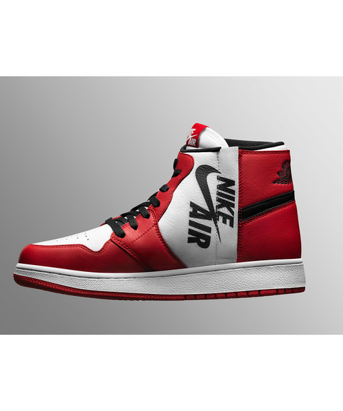 NIKE（ナイキ）の「NIKE WMNS AIR JORDAN 1 REBEL XX OG (AT4151)（スニーカー・レディース・レッド/トリコロール・24.0cm/23.5cm/23.0cm/25.0cm/24.5cm）」の20枚目の写真