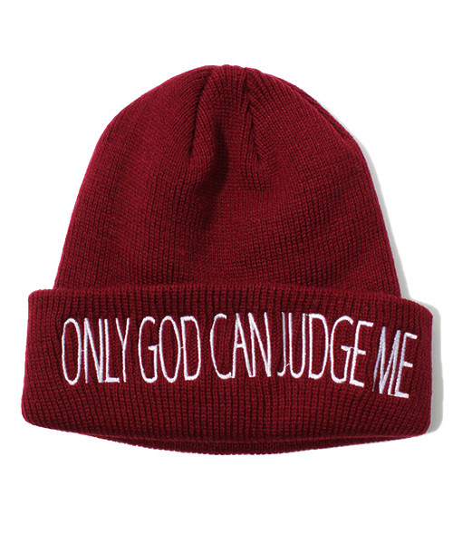 WEGO（ウィゴー）の「WEGO/刺繍リブワッチキャップ（ニットキャップ/ビーニー・メンズ・ブラック/杢グレー/ネイビー/ワイン・FREE）」の9枚目の写真