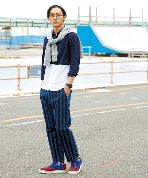 WEGO（ウィゴー）の「WEGO/刺繍リブワッチキャップ（ニットキャップ/ビーニー・メンズ・ブラック/杢グレー/ネイビー/ワイン・FREE）」の11枚目の写真