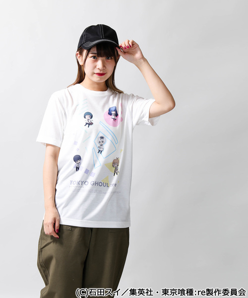 WEGO(ウィゴー)の「∴WEGO/東京喰種トーキョーグール:reコラボキャラプリントTシャツ(Tシャツ/カットソー・メンズ・ホワイト・SMALL/MEDIUM/LARGE)」の8枚目の写真